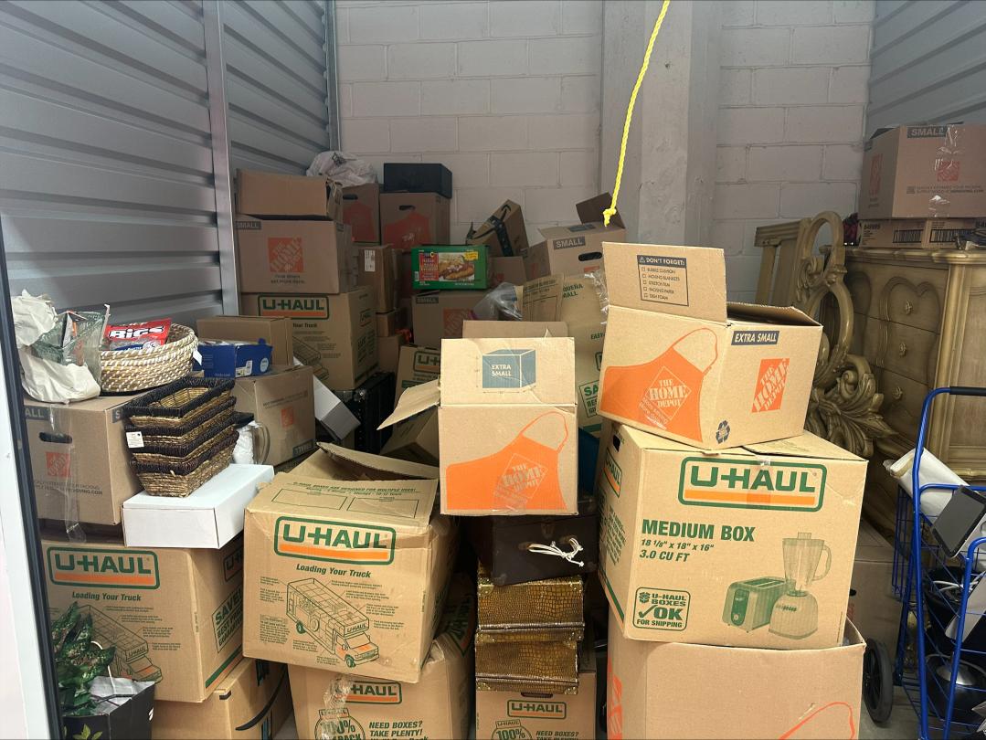 Storage Unit Auction in Newark, NJ at Uhaul of Newark (Orange street